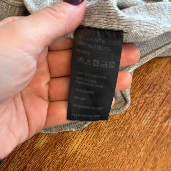 Vintage Y2K Grey AllSaints Early 2000s Top - Picture 6 of 6